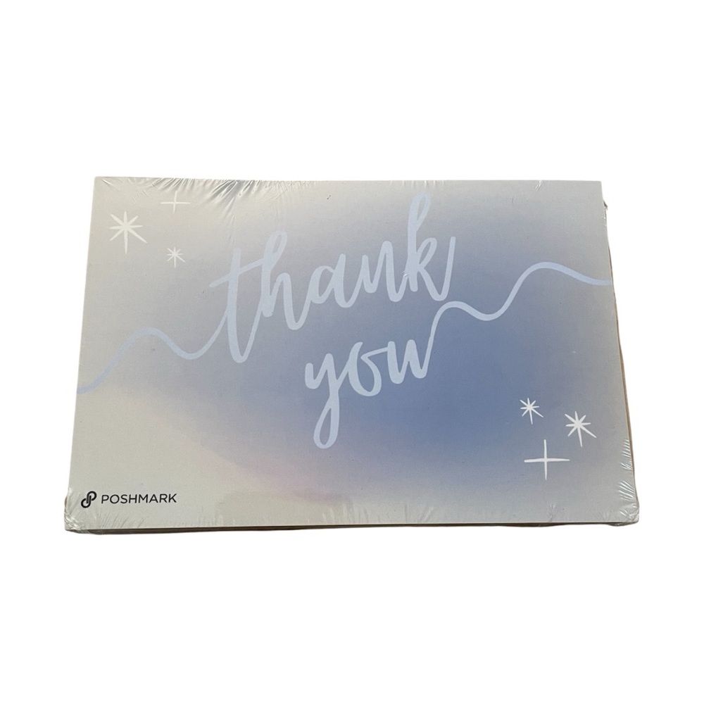 25 Poshmark Official Thank You Cards